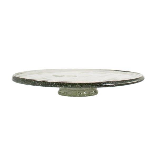 Glass Cake Plate Stand, Dessert Stand