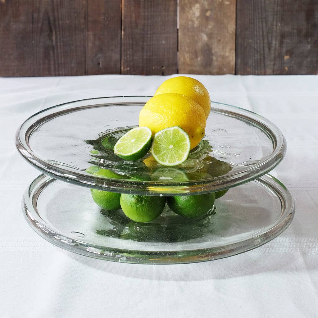 Glass Cake Plate Stand, Dessert Stand