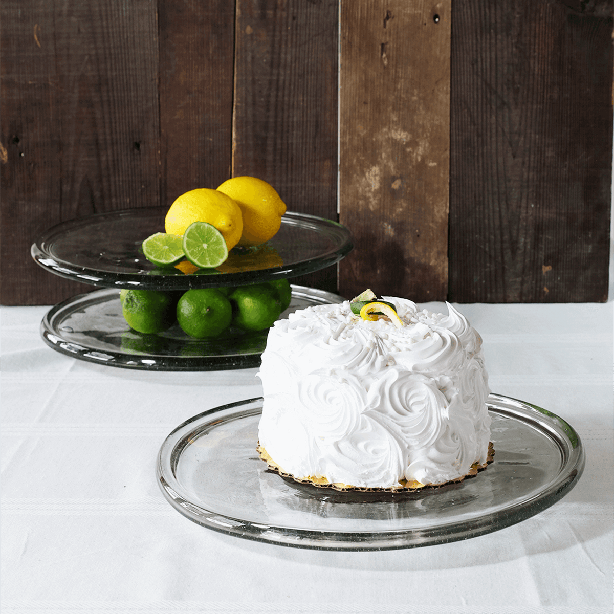 Glass Cake Plate Stand, Dessert Stand