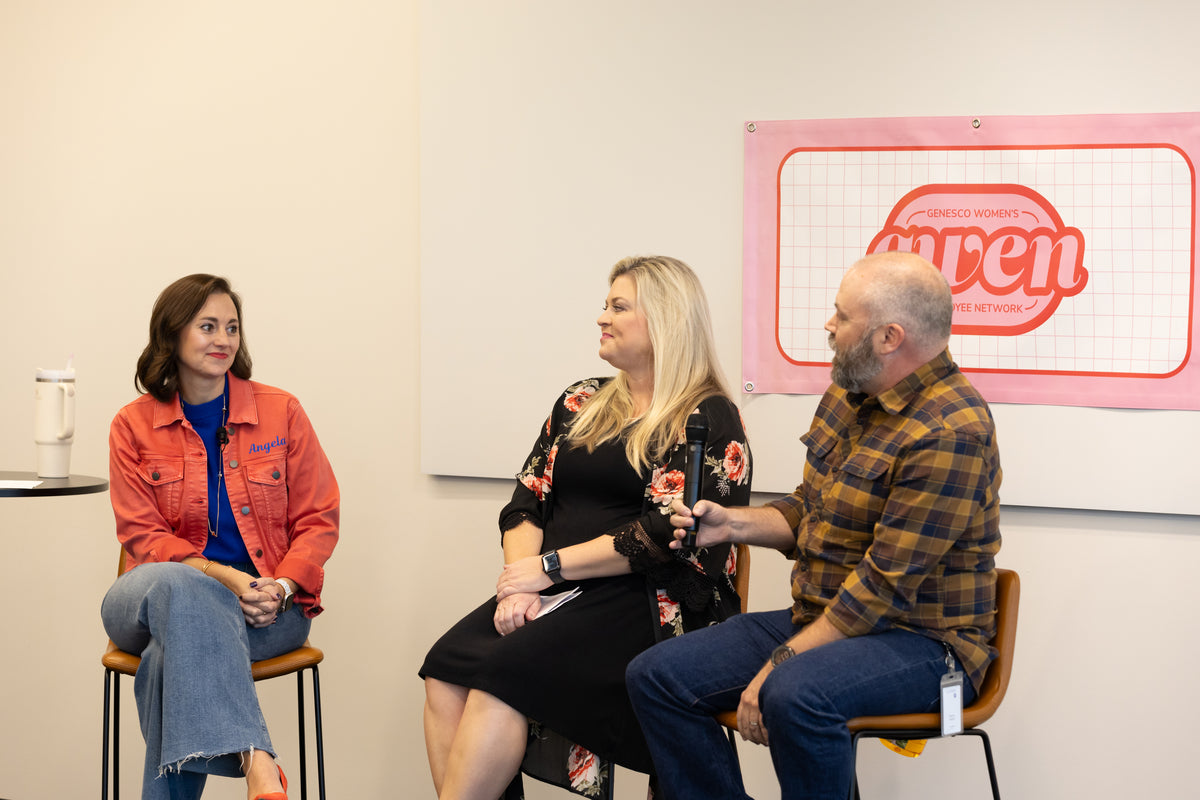 Angela Speaking at Genesco