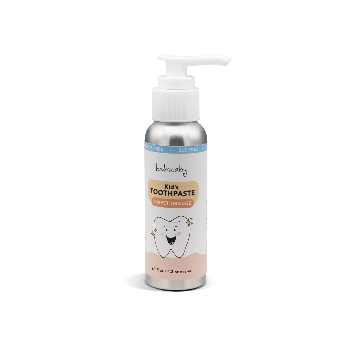 Taylor's Naturals Kid's Toothpaste - Sweet Orange