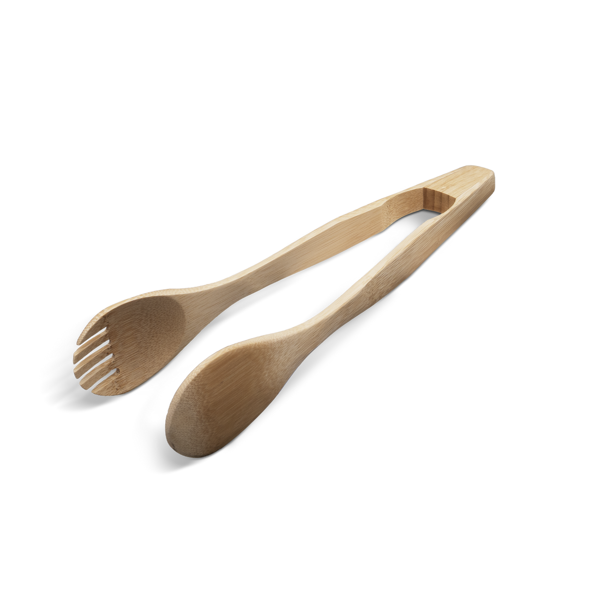 Bamboo Switch 12" Serving Tong with Fork End