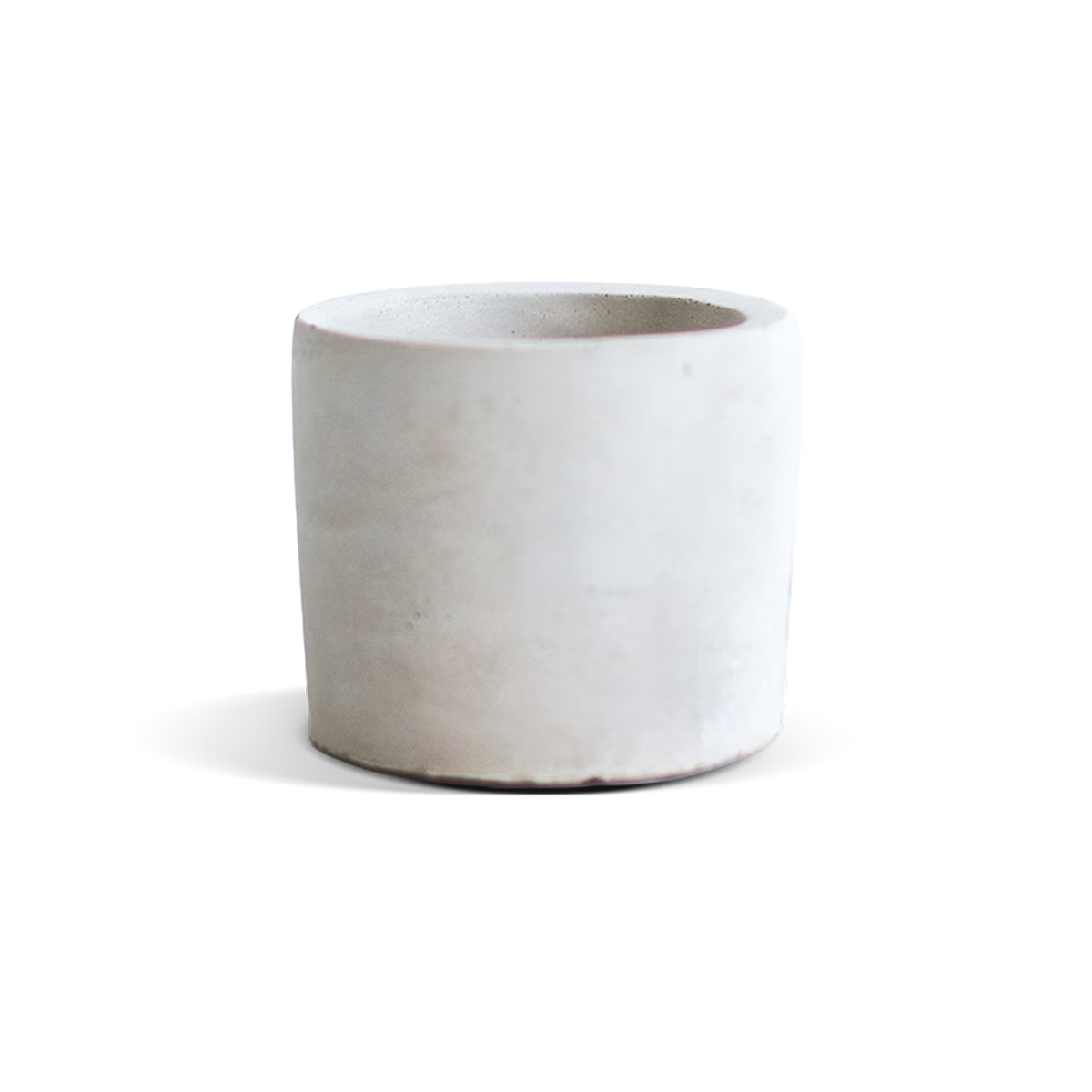 Grey Cement Small Pot