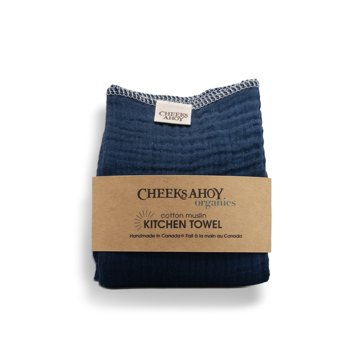 Cheeks Ahoy Kitchen Towel Organic Muslin