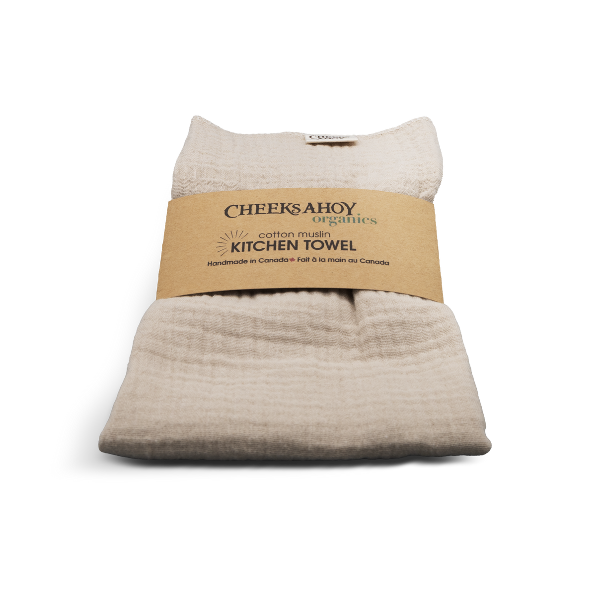 Cheeks Ahoy Kitchen Towel Organic Muslin
