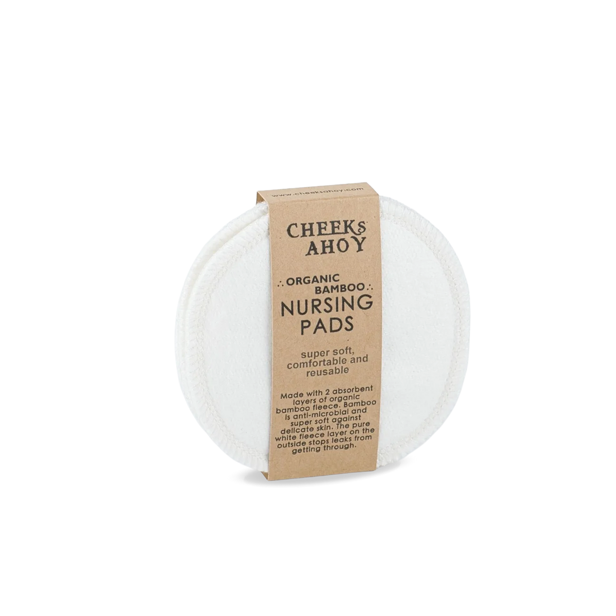 Cheeks Ahoy Bamboo Nursing Pads