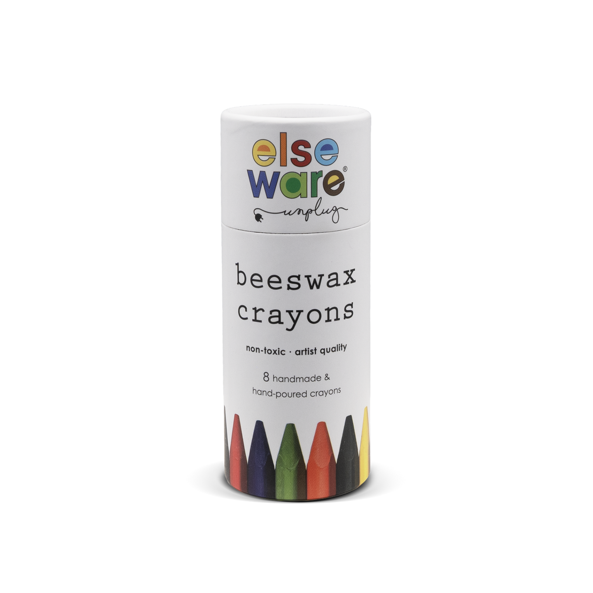 elsewhere unplug Beeswax Crayons