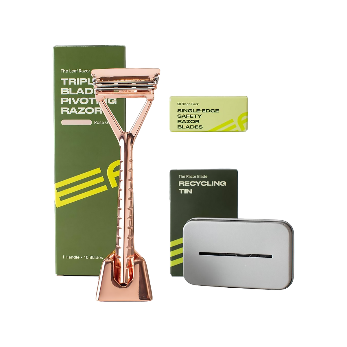LEAF Triple Blade Razor - Boxed Kit