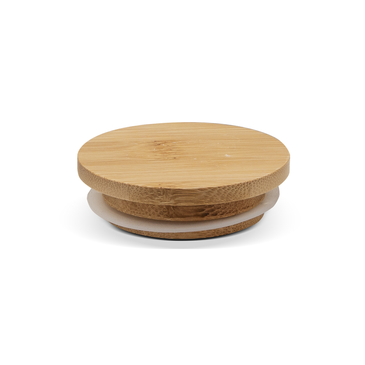 Bamboo Mason Jar Lid
