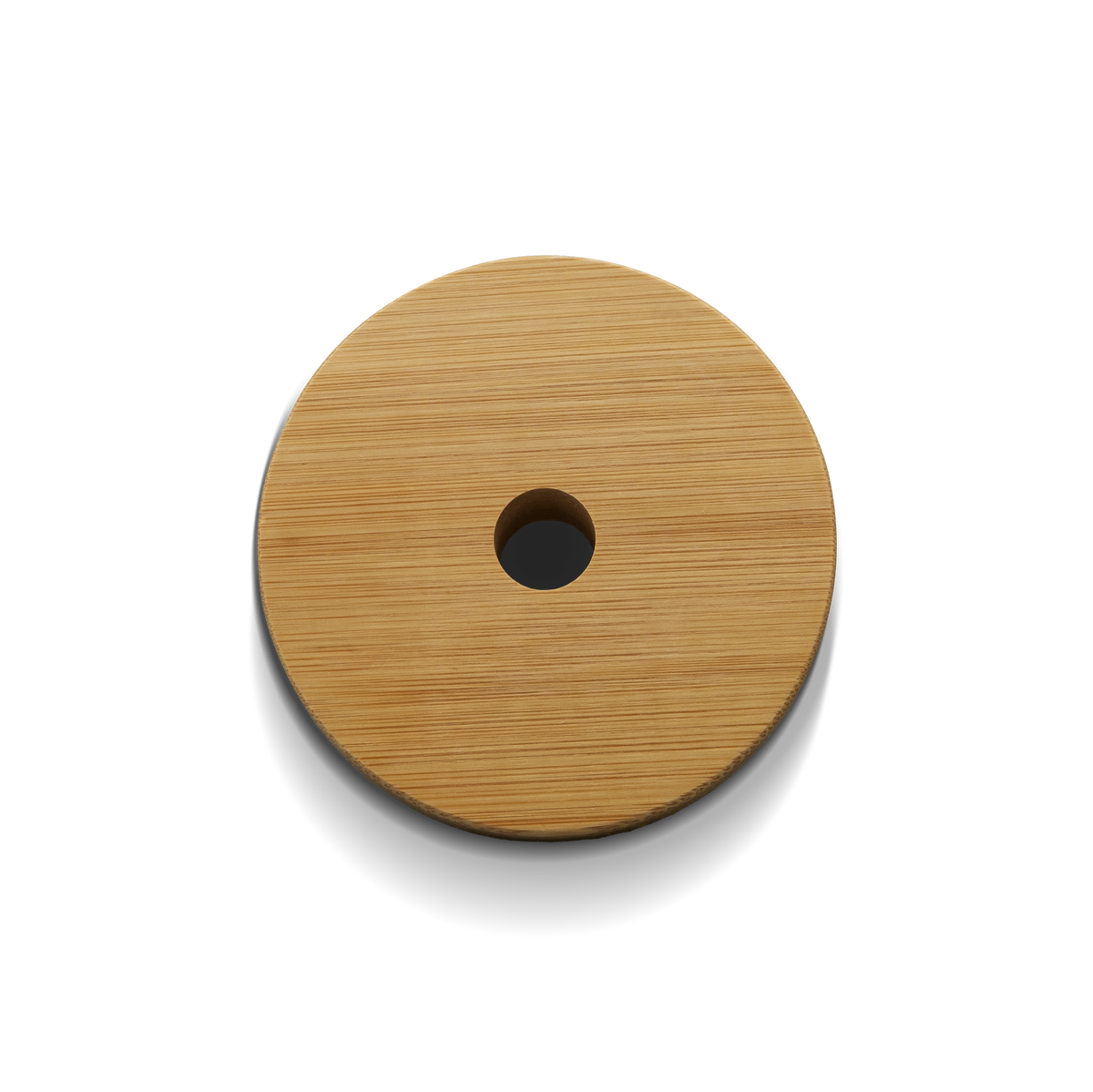 Bamboo Jar Lid with Hole