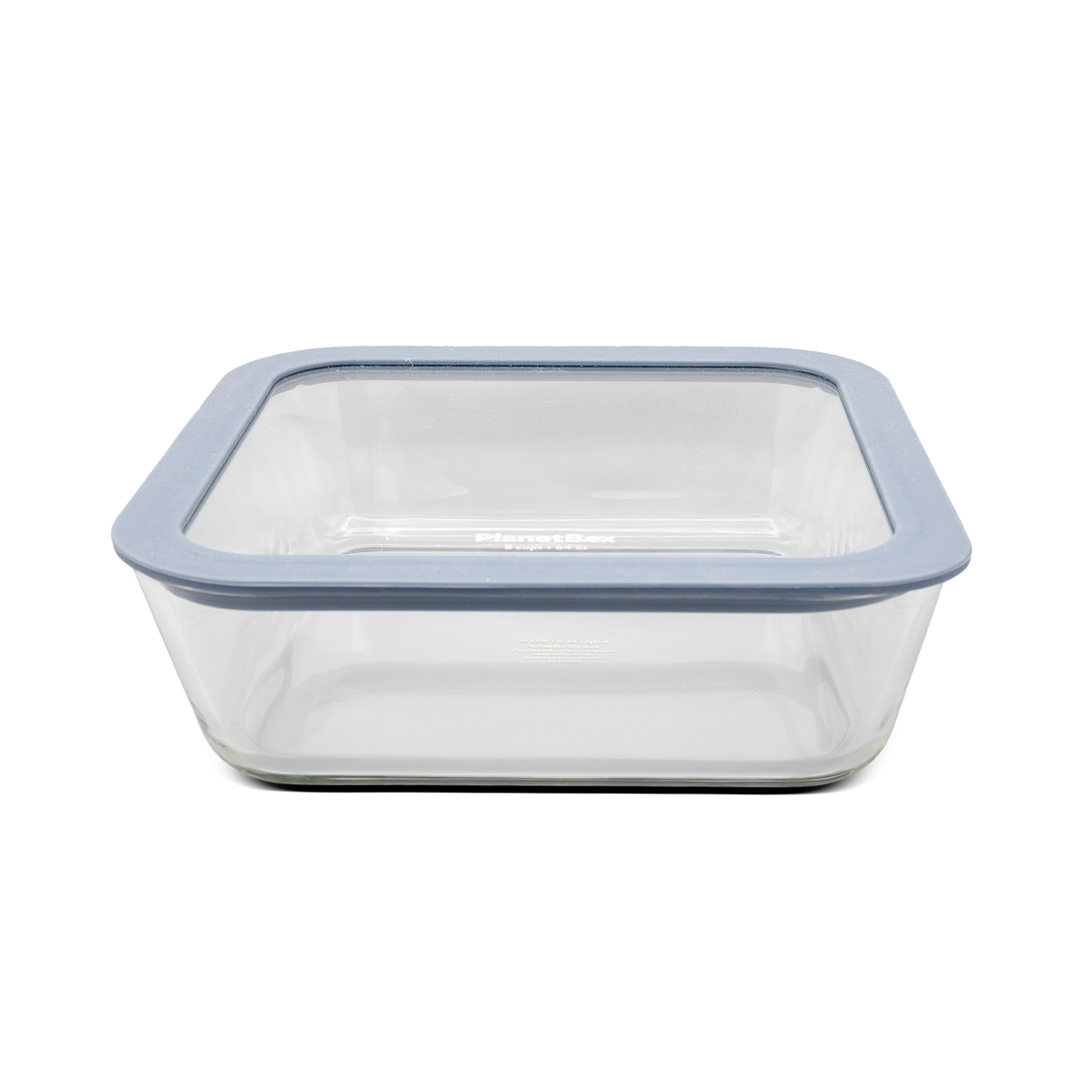 Planetbox Square Glass Food Storage Container