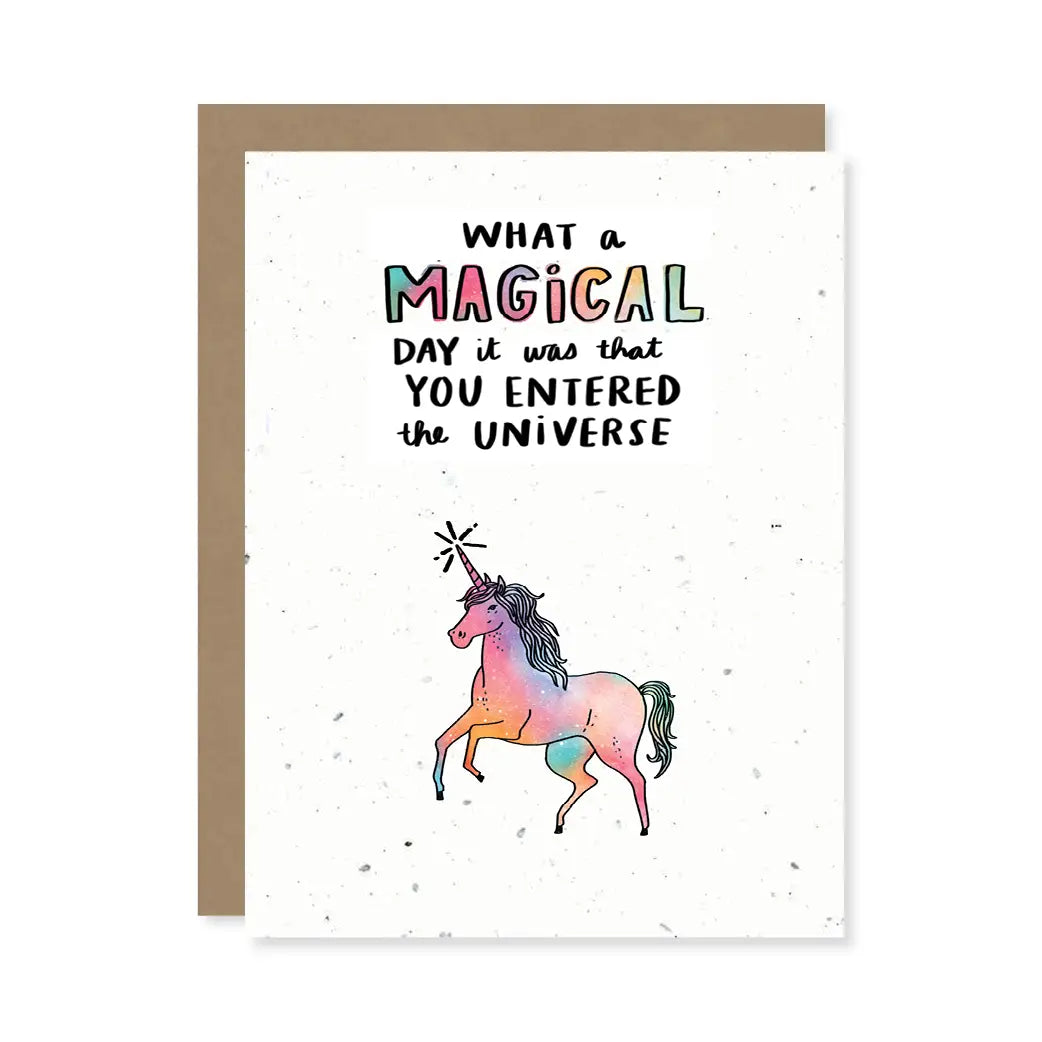Wildflower Seed Greeting Card
