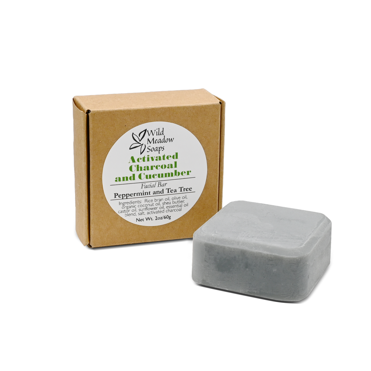 Wild Meadow Charcoal Face Bar
