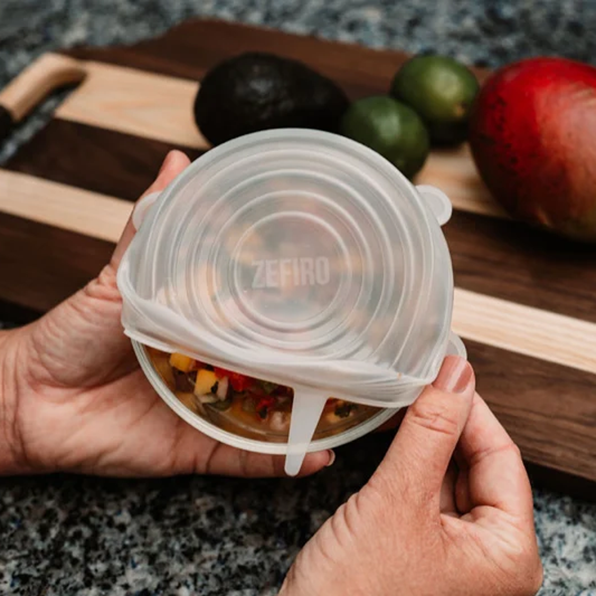Zefiro Silicone Stretch Lids