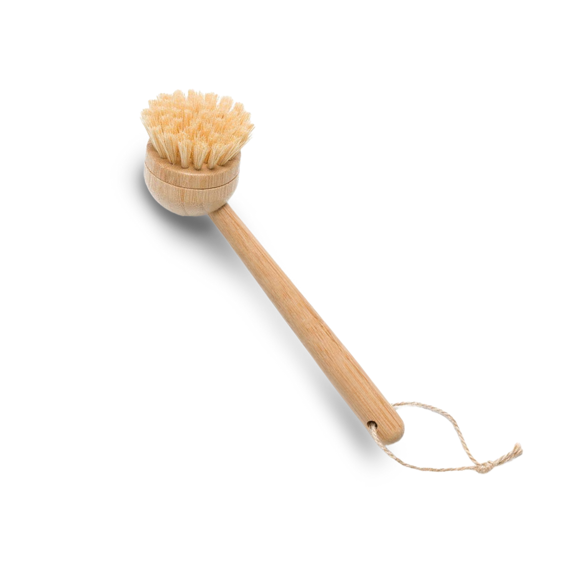 Bamboo Long Handle Dish Brush