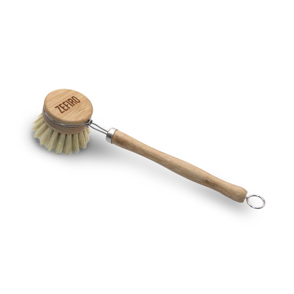 Bamboo Long Handle Dish Brush