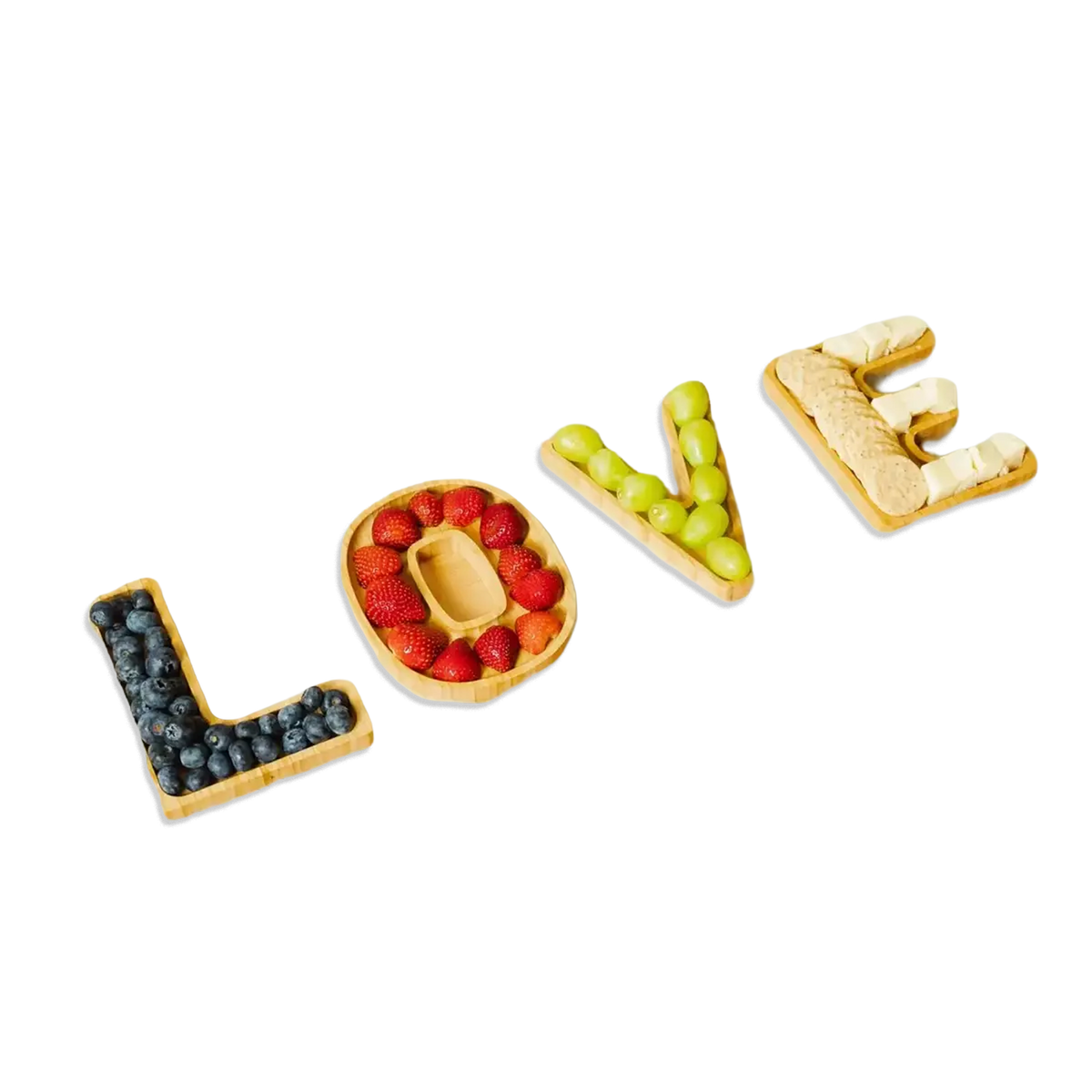 Bamboo LOVE Charcuterie Tray