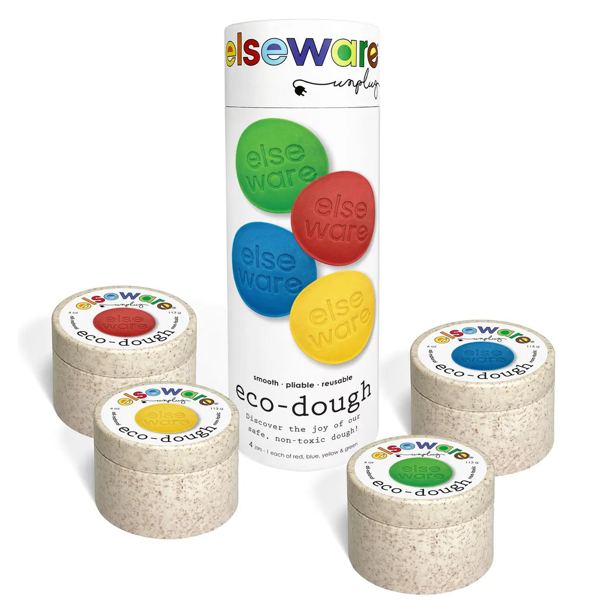 elsewhere unplug Eco-Dough 4 ct