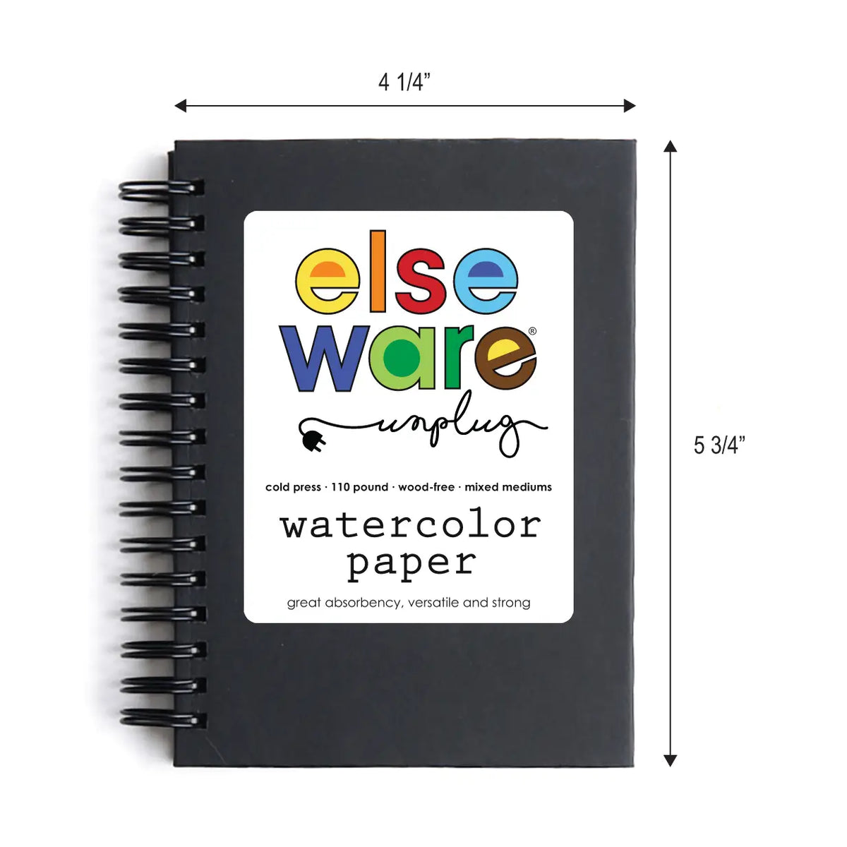 elsewhere unplug Watercolor Paper Pad - Small