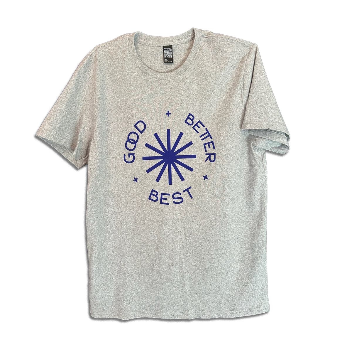 Good Better Best Unisex Gray + Ocean T-Shirt