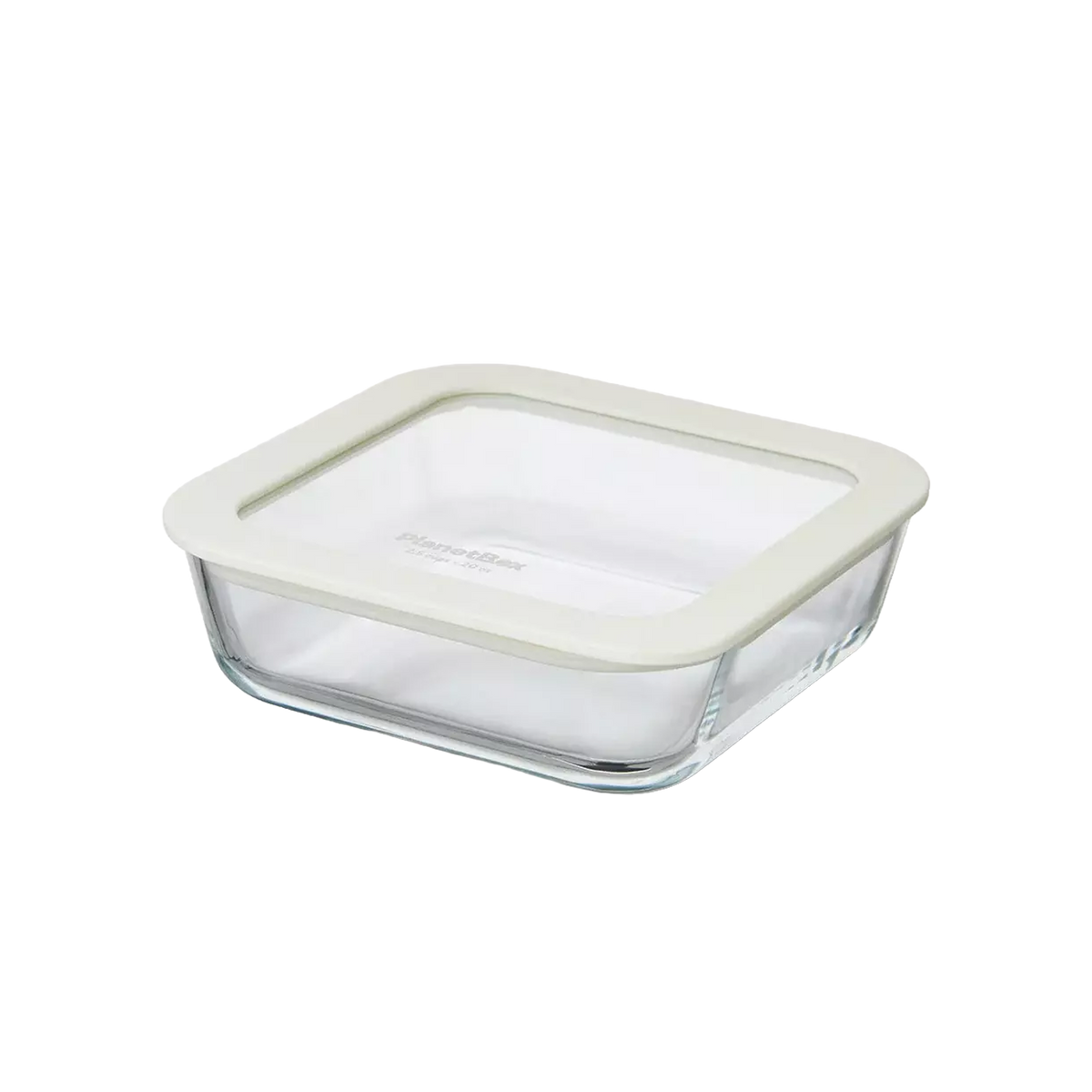 Planetbox Square Glass Food Storage Container