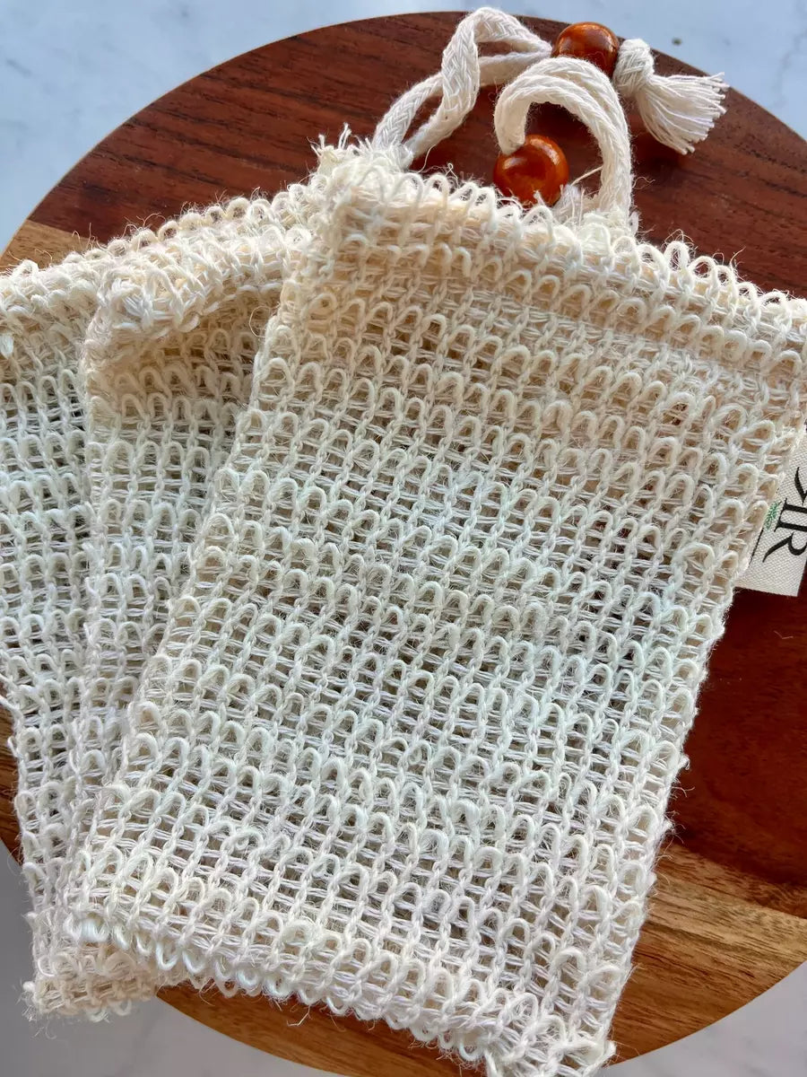 Rayne Refillery Linen Soap Bag