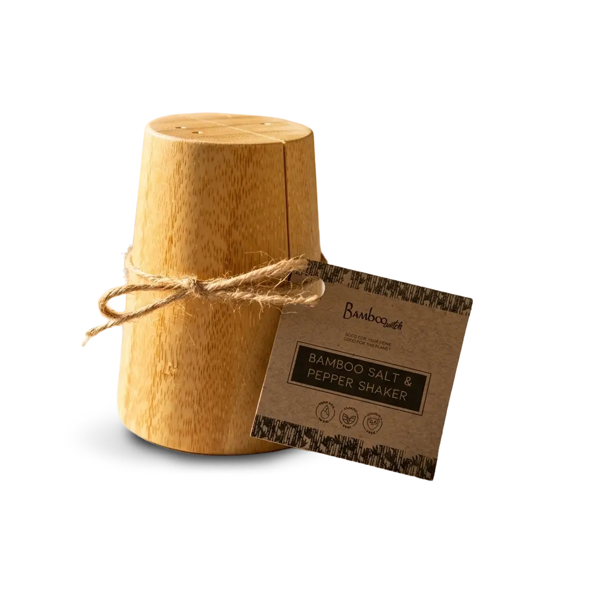 Bamboo Salt and Pepper Shaker