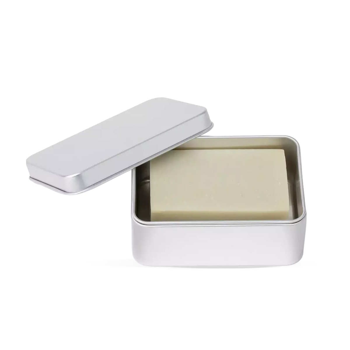 Draining Aluminum Bar Soap Travel Tin
